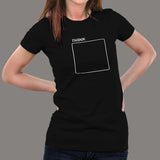Think Outside The Box T-Shirt For Women