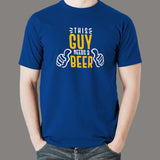 This Guy Needs A Beer T-Shirt For Men