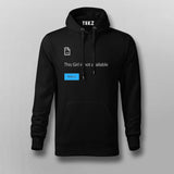 This Girl Not Available Funny Attitude Hoodies For Men