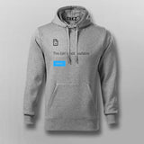 This Girl Not Available Funny Attitude Hoodies For Men