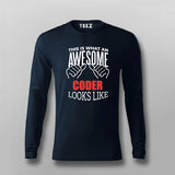 Awesome Coder: Professional Bragging Tee