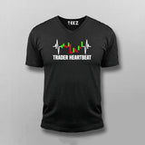 Trader Heartbeat T-shirt For Men