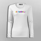 Astroworld Full Sleeve T-shirt For Women On Online
