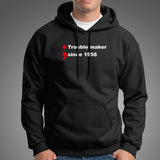 Trouble Maker Since 1958 Hoodie For Men