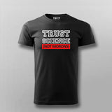 Trust Science Not Morans T-shirt For Men Online Teez