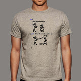 Try Catch Meme Men's Funny Programmer T-Shirt