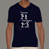 Try Catch Meme Men's Funny Programmer T-Shirt