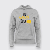 Tu Bahar Mil Hindi T-Shirt For Women