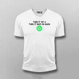 Turn it off & Turn It Back On Again T-shirt For Men