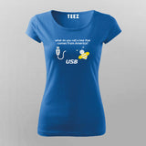 American Bee? USB! Fun T-shirt