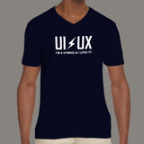 UX | UI I Am A Hybrid And I Love It T-Shirt For Men