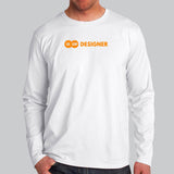 UX UI Designer Full Sleeve T-Shirt Online India