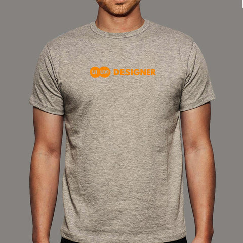 UX UI Designer Menβs Web Developer T-Shirt β TEEZ.in