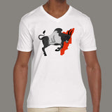 #WeDoJallikattu Jallikattu Tamilnadu v neck T-shirt online india