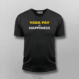 VADA PAW=HAPPINESS V-neck For Men Online India
