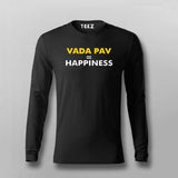 VADA PAW=HAPPINESS Full Sleeve For Men Online Teez
