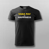 VADA PAW=HAPPINESS T-shirt For Men Online India