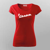 Classic Vespa Logo Women's Tee