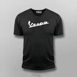 VESPA V-neck T-shirt For Men Online India