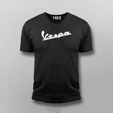 VESPA V-neck T-shirt For Men Online India