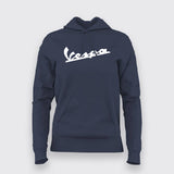 Classic Vespa Logo Women's Hoodie