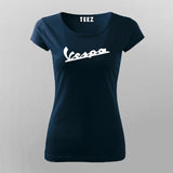 Classic Vespa Logo Women's Tee