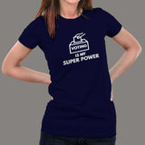 Voting is My Super Power T-shirt for Women