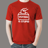Voting is Stupid Men's T-shirt