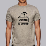 Voting is Stupid Men's T-shirt