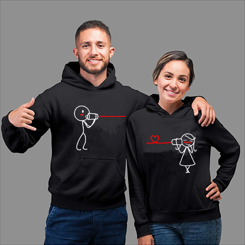 Valentine Day Special Couple Hoodies