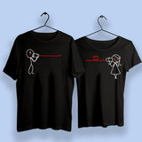 Valentine Day Special Couple T-Shirts India
