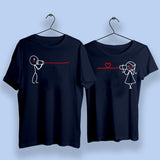 Valentine Day Special Couple T-Shirts