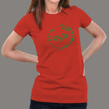 Vegan Green Leaves Vegetarian Women’s T-shirt