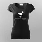 Velociraptor T-Shirt For Women