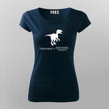 Velociraptor T-Shirt For Women