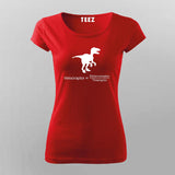 Velociraptor T-Shirt For Women
