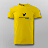 velociraptor =distanceraptor timeraptor Funny T-shirt For Men