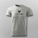 velociraptor =distanceraptor timeraptor Funny T-shirt For Men