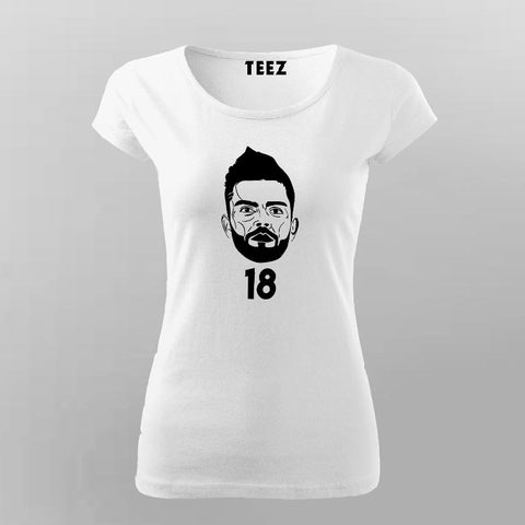 Virat Kohli T-Shirt For Women Online India