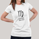 Virgo Zodiac Sign T-shirts For Women India
