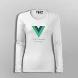 Vue Js Framework Developer Women’s Profession T-Shirt