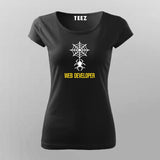WEB DEVELOPER T-Shirt For Women Online India