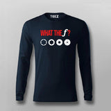 WHAT THE F? Funny Photographer T-shirt For Men