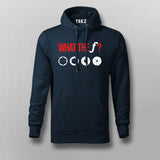 WHAT THE F? Funny Photographer Hoodies For Men