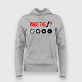 WHAT THE F? Funny Photographer T-Shirt For Women