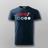 WHAT THE F? Funny Photographer T-shirt For Men