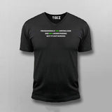 Programming is 10% Writing code And 90% Understanding Why It's Not Working Funny Programmer Quotes T-shirt For Men Online India