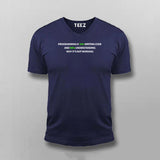 Programming is 10% Writing code And 90% Understanding Why It's Not Working Funny Programmer Quotes T-shirt For Men