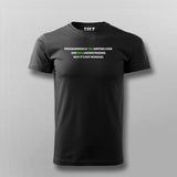 Programming is 10% Writing code And 90% Understanding Why It's Not Working Funny Programmer Quotes T-shirt For Men Online Teez