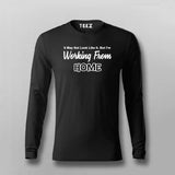 Remote Work Pro Men's Tee - Home Office Stealth Mode